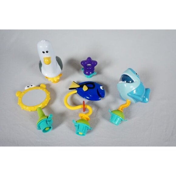 Bright Starts Disney Finding Nemo Baby Jumper Lot of 5 Toys Replacement Parts - Picture 1 of 3